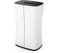 Déshumidificateur Theo, capacité de 10 litres par 24 heures, design élégant, hygromètre pour un contrôle précis de l'humidité ambiante, protection contre l'humidité et la moisissure, couleur blanche