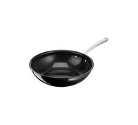 Lagostina Wok Desideria 28 cm – anti-adhésif, revêtement en titane anti-rayures, Thermo-Signal