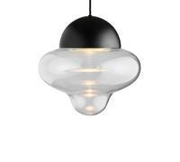 Design By Us Nutty XL Pendelleuchte, Clear/Black