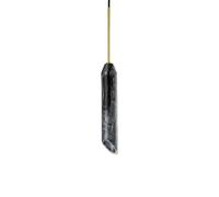 Design By Us Suspension Marble Art Ø5x55 cm en marbre Charcoal