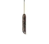 Design By Us Suspension Marble Art Ø5x55 cm en marbre Marron