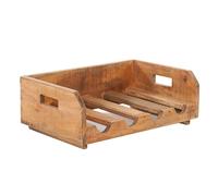 Design Delights Builder casier à vin | Bois recyclé, 45,7 x 30,5 x 15,2 cm | empilable, casier à Bouteilles