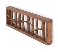 DESIGN DELIGHTS Porte-manteaux en bois flotté unique | 32 x 4,7 x 8,5 x, bois recyclé, marron | garde-robe
