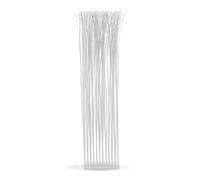 DESIGN DELIGHTS Séparateur de pièces Slim | Saule, 170x40cm | Branches Paravent, Séparation de pièce, Cloison Protection visuelle | Couleur: Blanc