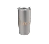 Design élégant vintage Norwich Connecticut Gobelet isotherme en acier inoxydable double paroi