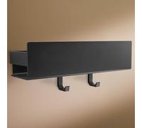 Design Hambourg Étagère de douche | 30 cm | Noir | sans perçage