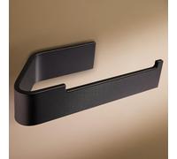 Design Hambourg Porte-Papier Toilette | Noir | adhésif