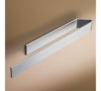 Design Hambourg Porte-Serviettes | 40 cm | Argent | adhésif