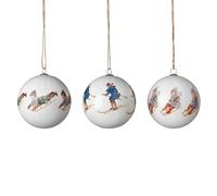 Design House Stockholm Boules de Noël Elsa Beskow lot de 3 Set no 7