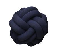 Design House Stockholm Coussin Knot bleu marine