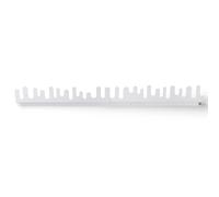 Design House Stockholm Porte-manteau mural Wave blanc