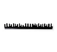 Design House Stockholm Porte-manteau mural Wave noir