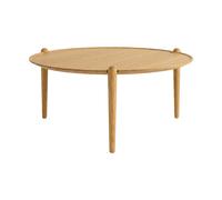 Table Basse Aria de Design House Stockholm, Chêne Haut Ø90