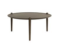 Design House Stockholm Table basse Aria Chêne foncé. Ø90x42.5 cm