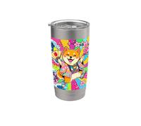 Design « I Love Japan » Gobelet isotherme en acier inoxydable double paroi