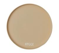 Design Letters Assiette Design Letters Ø22 cm Hygge-beige