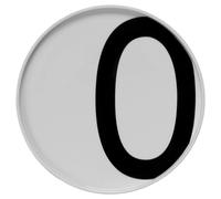 Design Letters Assiette Design Letters O