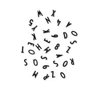 Design Letters Boîte de lettres Design Letters Lettres noires