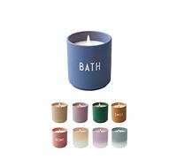 Design Letters Bougie Parfumées Cire de Soja Naturel | Cadeau Pour Femme aromathérapie Bougie Fleurs & Agrumes cadeaux de soulagement du stress | Cire de soja Portable Bougeoir en porcelaine