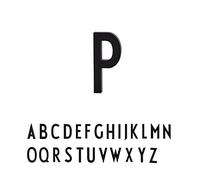 Design Letters Lettres décoratives | Lettres Maison & Chiffres Acier Inoxydable 5 & 10cm | Numéro de Porte Numéro de Maison | Panneau de Porte Noir | Vis de Montage et Ruban adhésif Vendus séparément