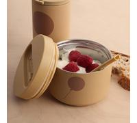 Design Letters Lunch Box Isotherme 330 Ml | Thermos Isotherme Sans BPA/BPS | Boîte Isotherme Repas Chaud en Acier Inoxydable | Boite Repas Isolation à Double Paroi | Thermos Alimentaire Chaud