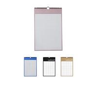 Design Letters Mensuel Planner 2024 | Agenda 2024 Bloc de Planification Détachable | Planner avec 144 autocollants | Planificateur Mural 2024 | Calendrier du Planificateur Familial
