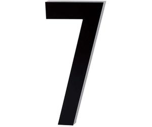 Design Letters Numéros de porte de 0 à 9 | Numéros de maison flottants en aluminium | Parfait pour la décoration murale de la maison, du bureau | Panneaux de maison modernes montés avec vis/robinet