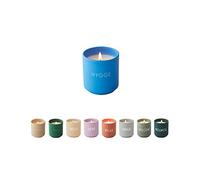 Design Letters Petites bougies parfumées en verre - Bougie parfumée en 100 % cire de soja et durée de combustion jusqu'à 15 heures - Collection de Noël et cadeau de détente pour femme