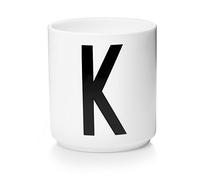 Design Letters Tasse a Cafe (A-Z) | Cadeau Noel Homme, Cadeau Noel Femme | Idéal pour Decoration Noels, Decoration Table | Porcelaine Mug avec Initiale | Tasse Cappuccino | Tasses à thé, 250 Ml