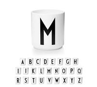 Design Letters Tasse a Cafe (A-Z) | Cadeau Noel Homme, Cadeau Noel Femme | Idéal pour Decoration Noels, Decoration Table | Porcelaine Mug avec Initiale | Tasse Cappuccino | Tasses à thé, 250 Ml