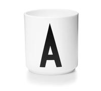 DESIGN LETTERS Tasse en porcelaine Personal - A - blanc