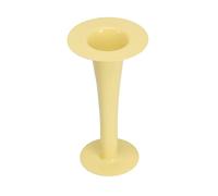 Design Letters Trumpet 2-en-1 vase et bougeoir 24 cm Yellow