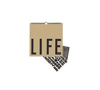 Design Letters Wall Calender 2022 - Beige