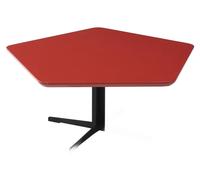 Design Luxe Table d'appoint Rouge Bois Tables Salon Pièce Canapé Moderne Nouveau