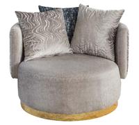 Design moderne 2x Fauteuil de luxe une place Lehn Textil Möbel Einsitzer neuve