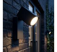 Spot d'éclairage extérieur design en aluminium orientable vers le bas, applique murale VTAC 7553