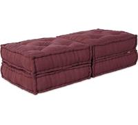 Design New Canapé modulaire 2 pcs marron 70 x 70 x 36 cm Tissu - Housses pour meubles de jardin Möbel2025 CHY3093601 2parcel
