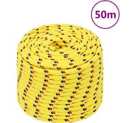 Design New Corde de bateau Jaune 14 mm 50 m Polypropylène - Jardinage & Bricolage Meubles2025 CHY2243907 1parcel