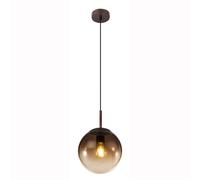 Design Suspension Plafonnier Salon Salle à Manger Verre Boule Suspension Lampe Ronde