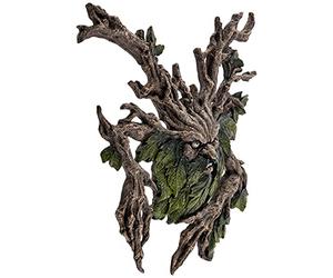 Design Toscano CL52272 Sculpture Murale de Crotchety Crank Le Grincheux des Arbres Multicolore 4 x 34,5 x 38 cm
