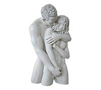 Design Toscano DB383101 Sculpture Murale Design L’étreinte submergeant Blanc Cassé 15 x 37 x 65 cm