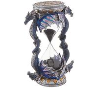 Design Toscano Dragon de la Porte de la Mort Statue de Sablier Décor Gothique, 15 cm, polyrésine, palette complète de couleur