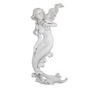 Design Toscano EU6424 Sirène de langelinie Sculpture de Mur Blanc 9 x 38 x 84 cm