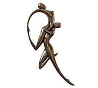 Design Toscano EU6790 Sculpture Murale de Danse du désir Bronze 7,5 x 43 x 58,5 cm