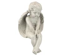 Design Toscano JE101261 Sculpture de l’Ange de méditation Ivoire 18 x 19 x 33 cm