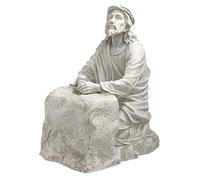 Design Toscano KY1342 Jésus au Jardin de Gethsémané Sculpture Blanc cassé 45,5 x 30,5 x 59,5 cm