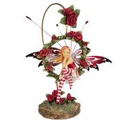 Design Toscano QS232882 Sculpture de la Fée pendante avec Support Multicolore 14 x 19 x 24 cm