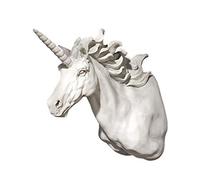 Design Toscano Sculpture murale trophée la licorne Alicorn, pierre ancienne