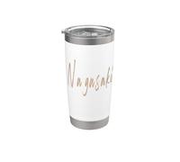 Design vintage élégant japonais Nagasaki Gobelet isotherme en acier inoxydable double paroi