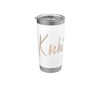 Design vintage élégant Kochi Japon Gobelet isotherme en acier inoxydable double paroi